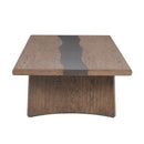 Lyra - Rectangular Coffee Table - Dark Brown
