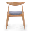 Candescent - Dining Chair With Curved Back And Wood Frame (Set of 2)