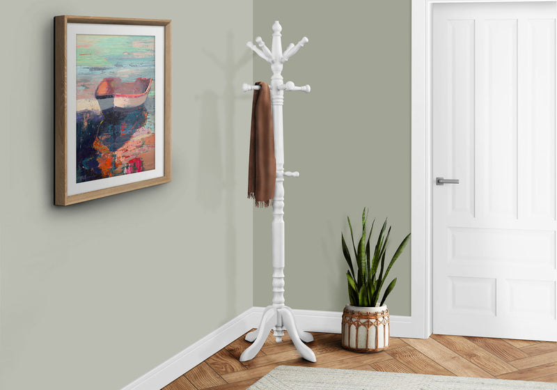 Free Standing Coat Rack 11 Hooks For Entryway