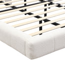 Floating Bed With Light, Soft Touch Surface