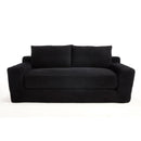 Convertible Loveseat Sofa Bed With Memory Foam & Steel Frame