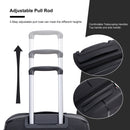 Expandable Hardshell Suitcase Double Spinner Wheels Luggage Sets