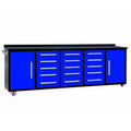 Storage Cabinet With Work Bench (15 Drawers & 2 Cabinets)