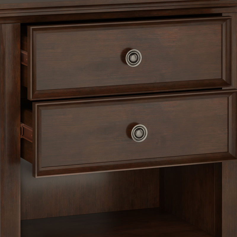 Amherst - Bedside Table - Russet Brown