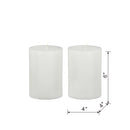Unscented Soy Wax Candle (Set of 2)