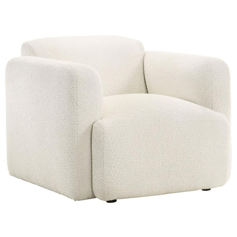 Dorset - Upholstered Round Track Arm Sofa Set