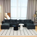 U Shaped Sectional Cloud Couch For Living Room