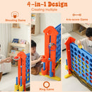 4 To Score Giant Game Set With Mesh Bag & Jumbo Connect 4