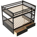 Bunk Bed With Drawers, Convertible Design