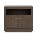 Athens - Open Nightstand - Dark Brown