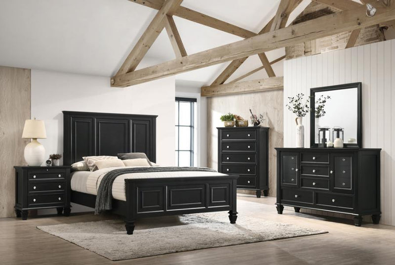 Sandy Beach - Panel Bed Bedroom Set - Atlantic Fine Furniture Inc