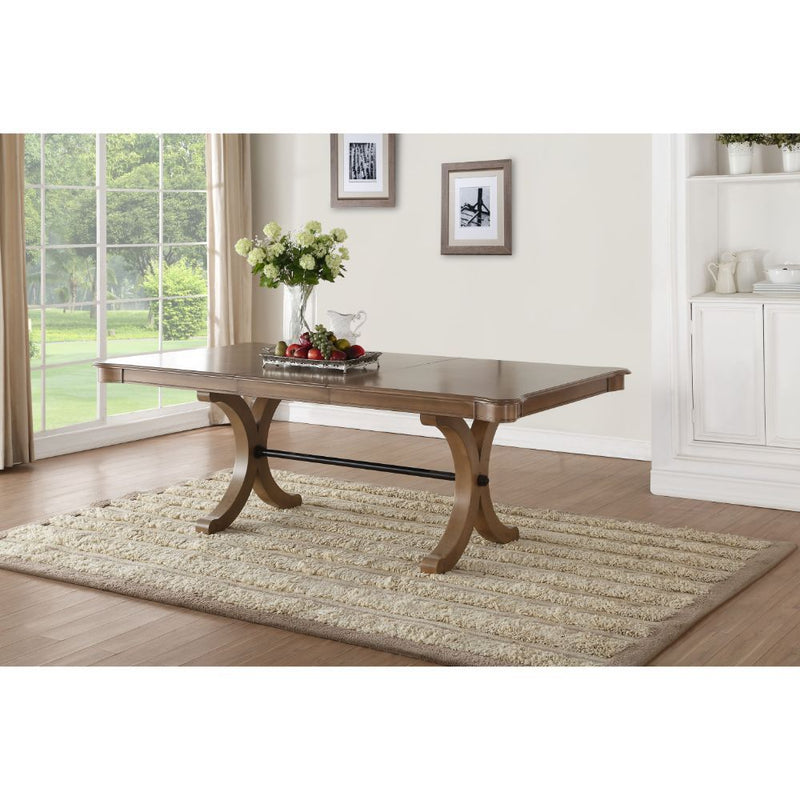 Harald - Dining Table - Gray Oak - Atlantic Fine Furniture Inc