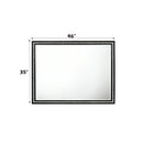 Haiden - Weathered Mirror - Black