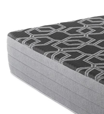 10" Full Smooth Top Foam, Lux Firm Mattress - Black