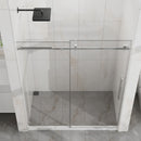 Frameless Tub Sliding Shower Door With Easy Clean Coating