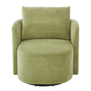 360° Modern Swivel Chair With Upholstered Curved Design