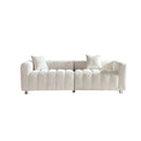 Modern 3 Seater Sofa With 2 Pillows