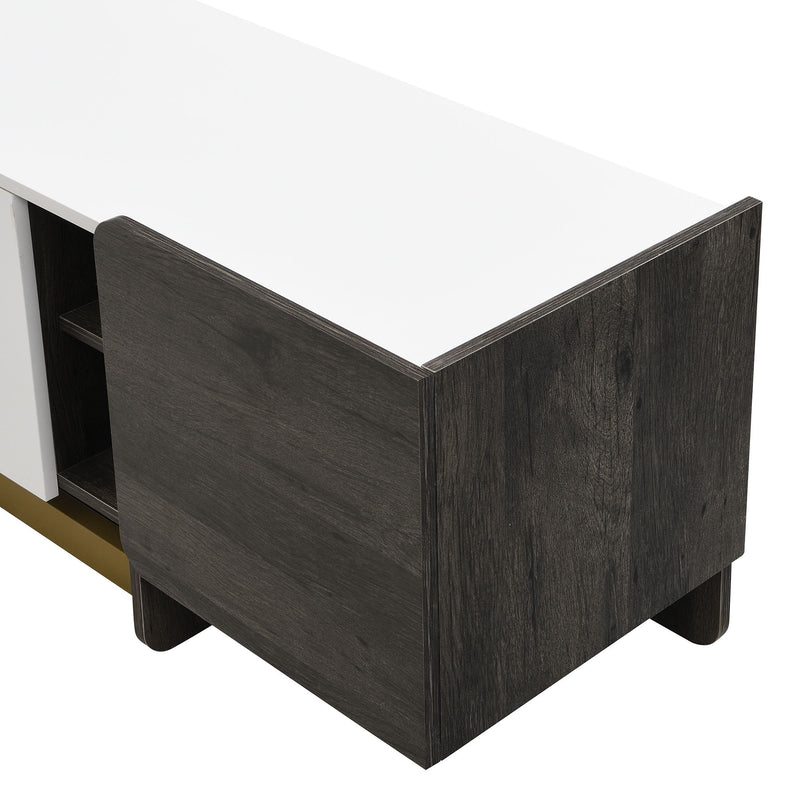 Modern TV Stand And Coffee Table (Set of 2)