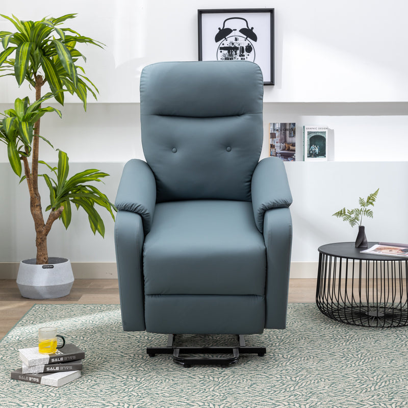 Massage Recliner Chair Electric Power Lift Chairs With Side Pocket, Adjustable Massage And Heating Function For Adults And Seniors