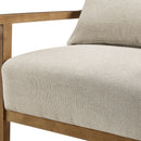 Reagan - Arm Accent Chair With Lumbar Pillow