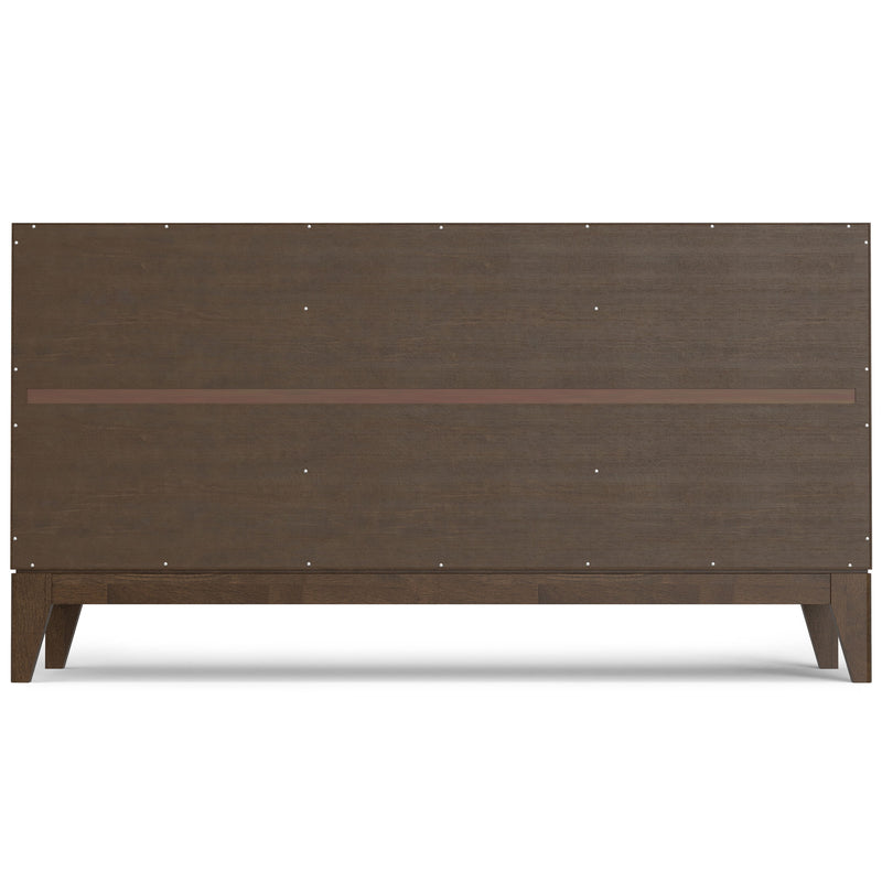 Harper - 3 Door Sideboard Buffet / Storage Cabinet - Walnut Brown