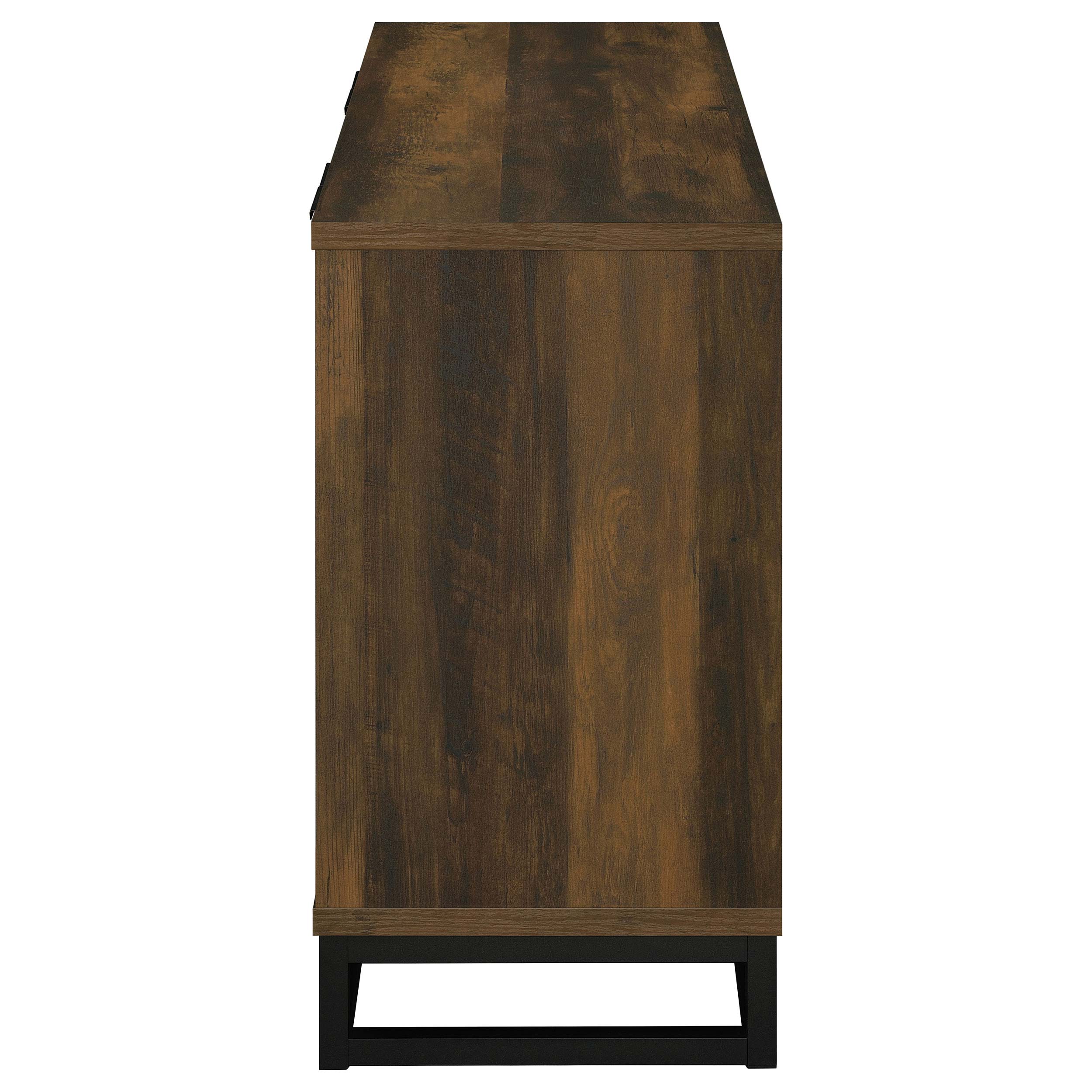 Ryatt 4-door Engineered Wood Accent Cabinet Dark Pine — view 6