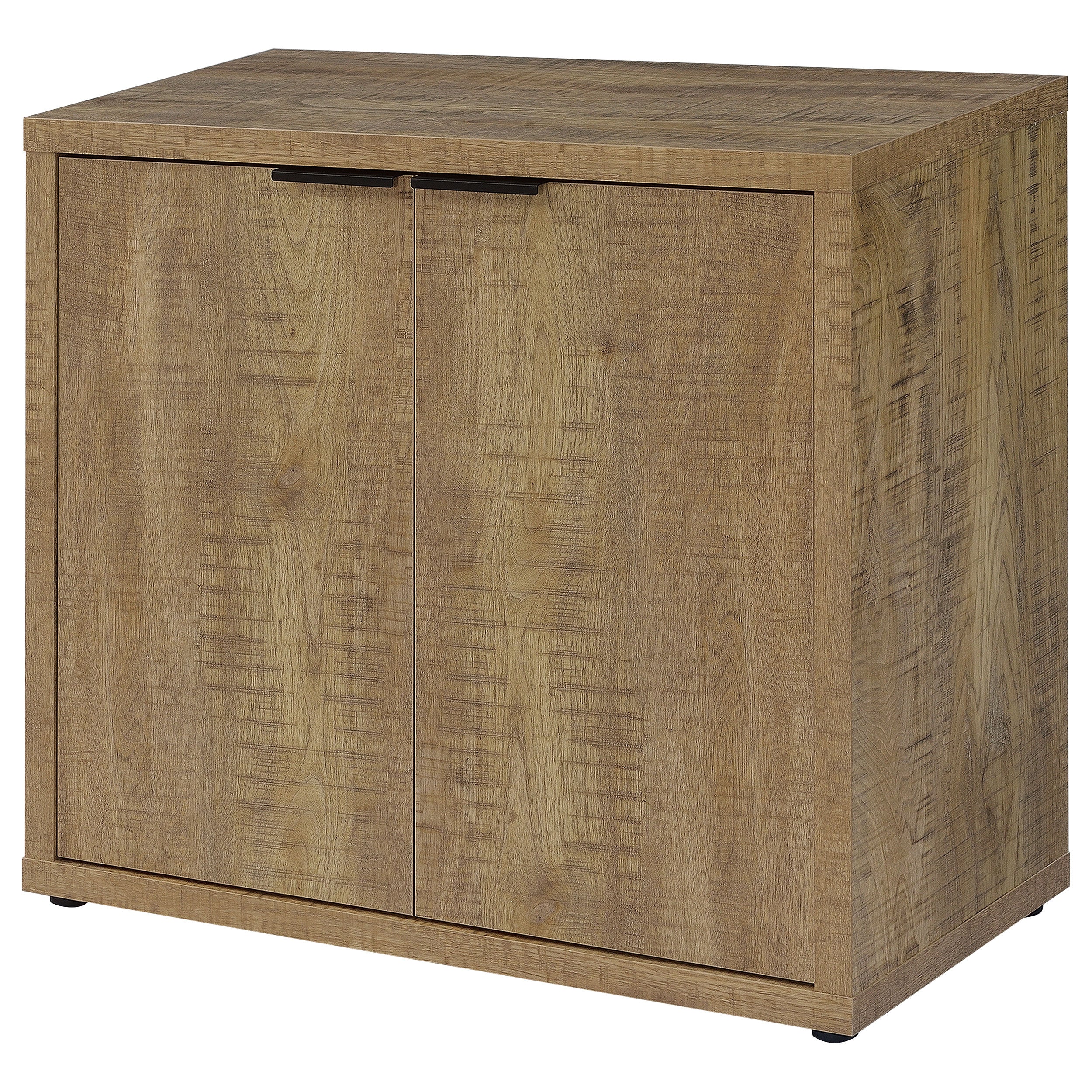 Pepita 2-door Engineered Wood Accent Cabinet Mango Brown — view 5