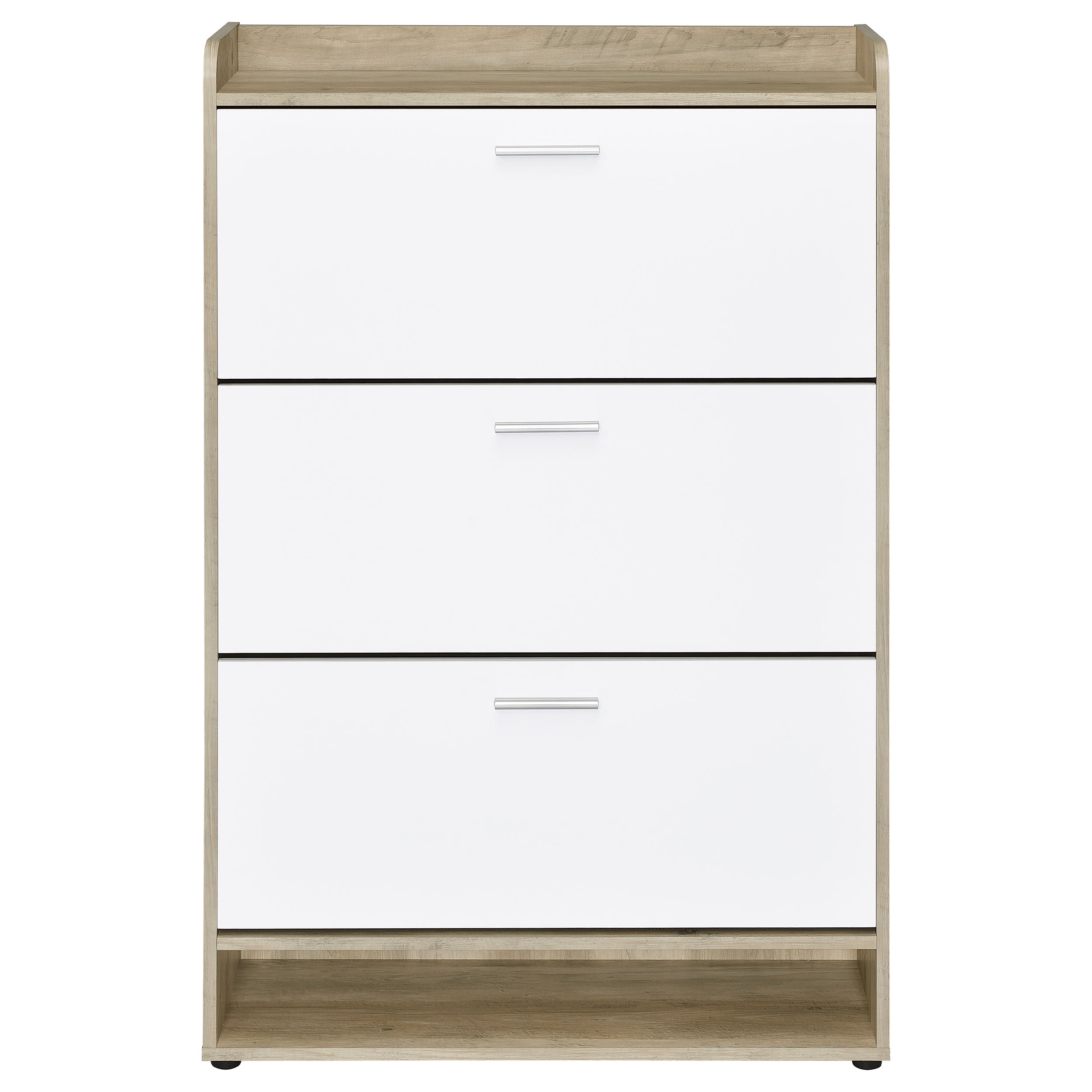 Denia 3-tier Engineered Wood Shoe Cabinet White — view 5