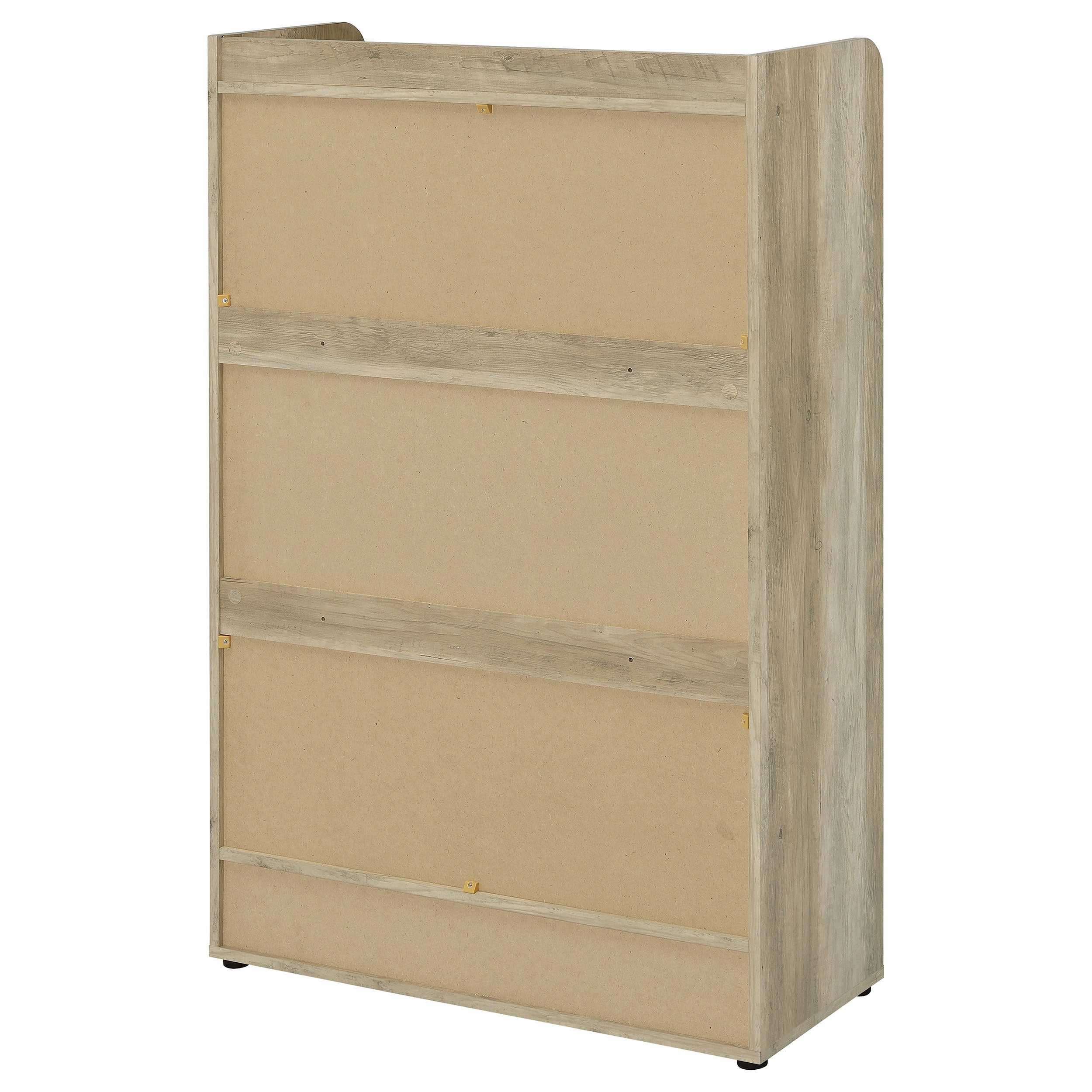 Denia 3-tier Engineered Wood Shoe Cabinet White — view 10