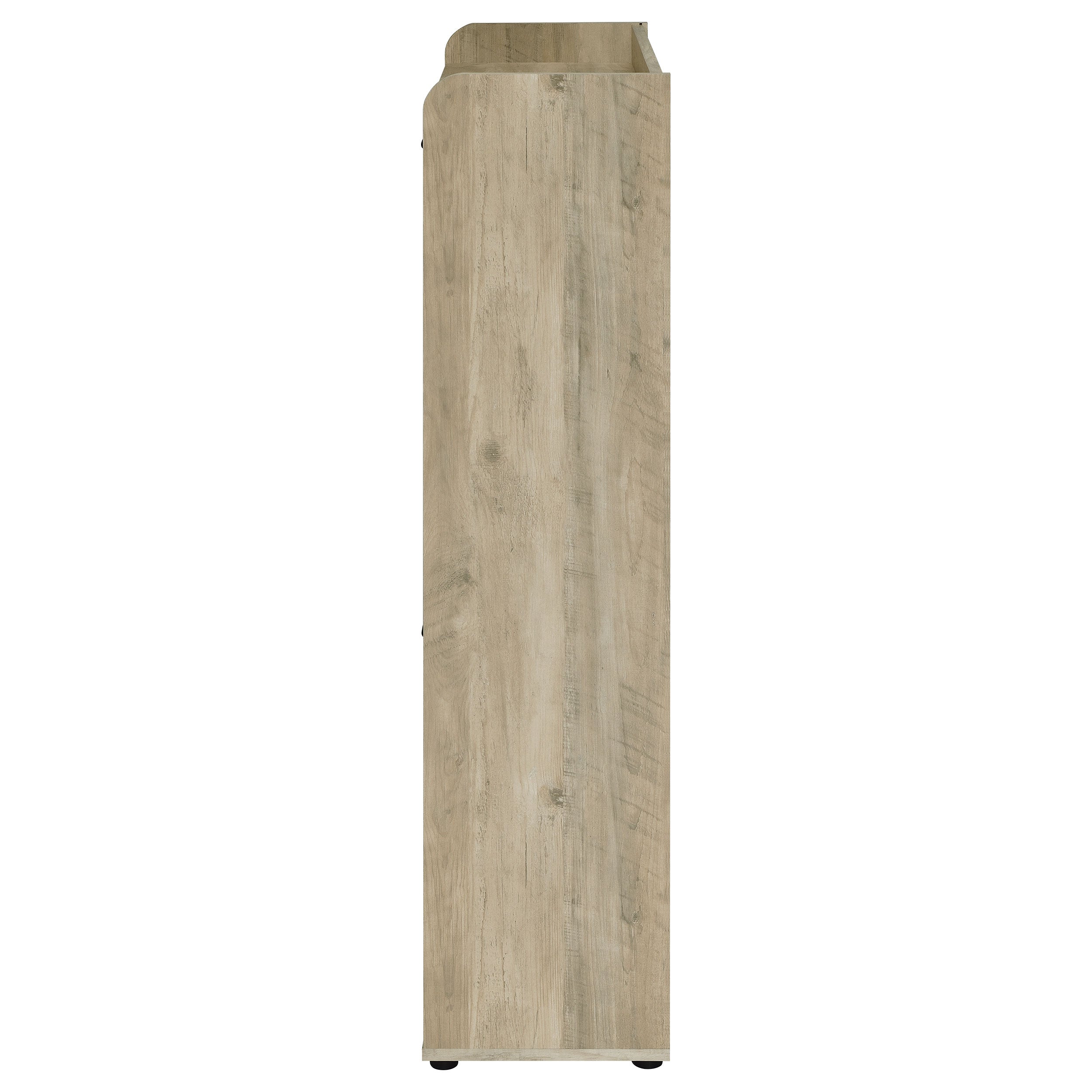 Denia 3-tier Engineered Wood Shoe Cabinet Grey — view 7
