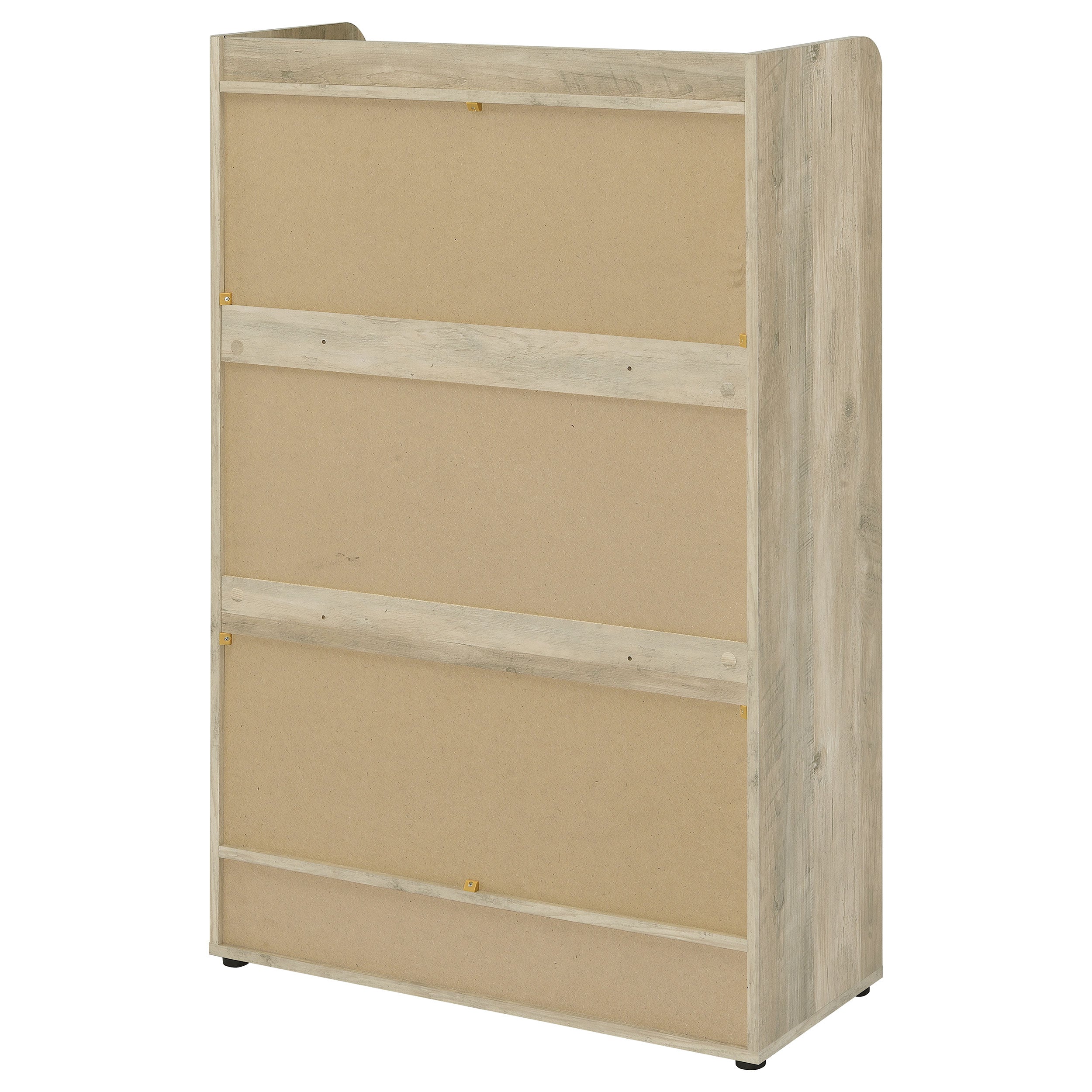 Denia 3-tier Engineered Wood Shoe Cabinet Grey — view 10