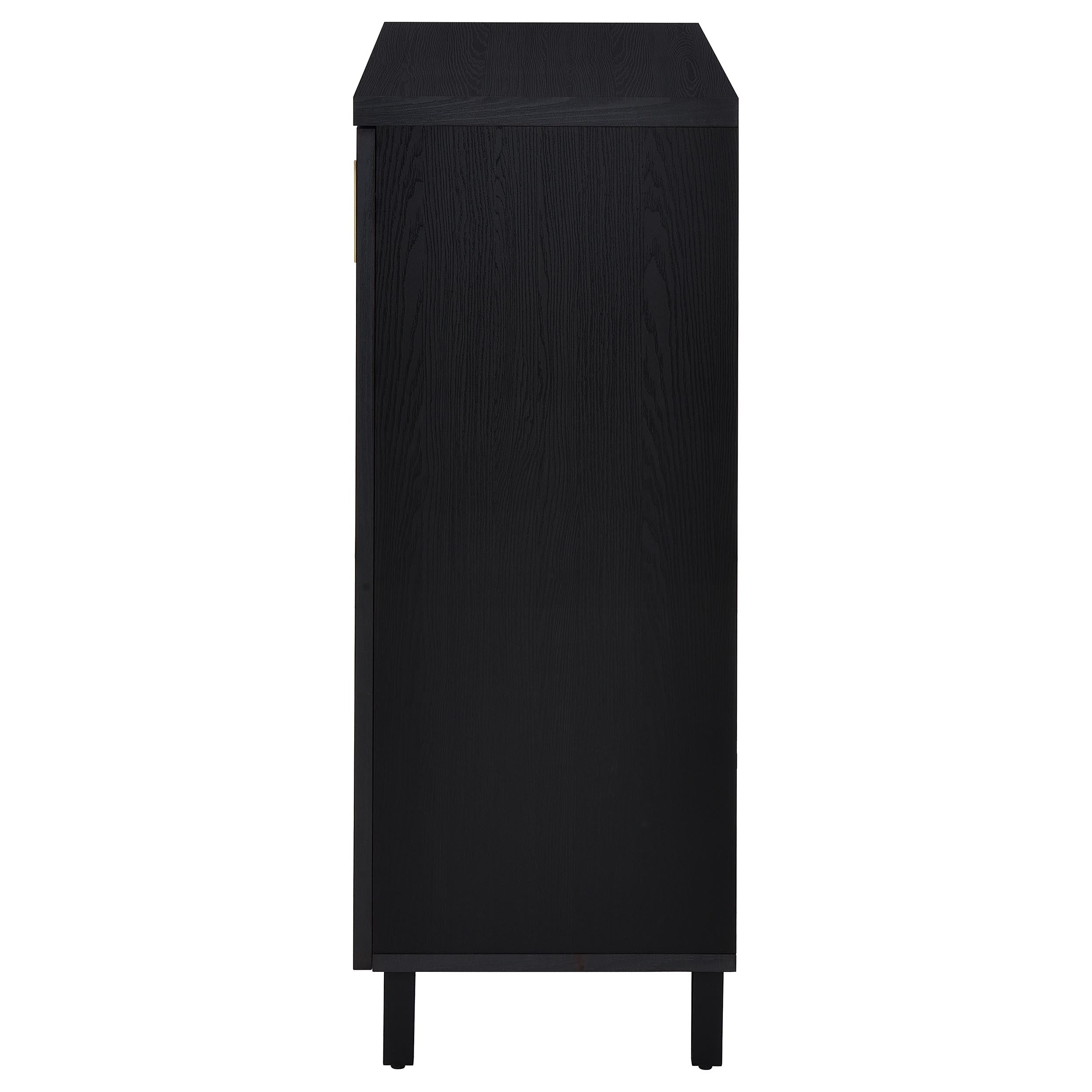 Brixton 2-door Entryway Shoe Storage Cabinets Black — view 6