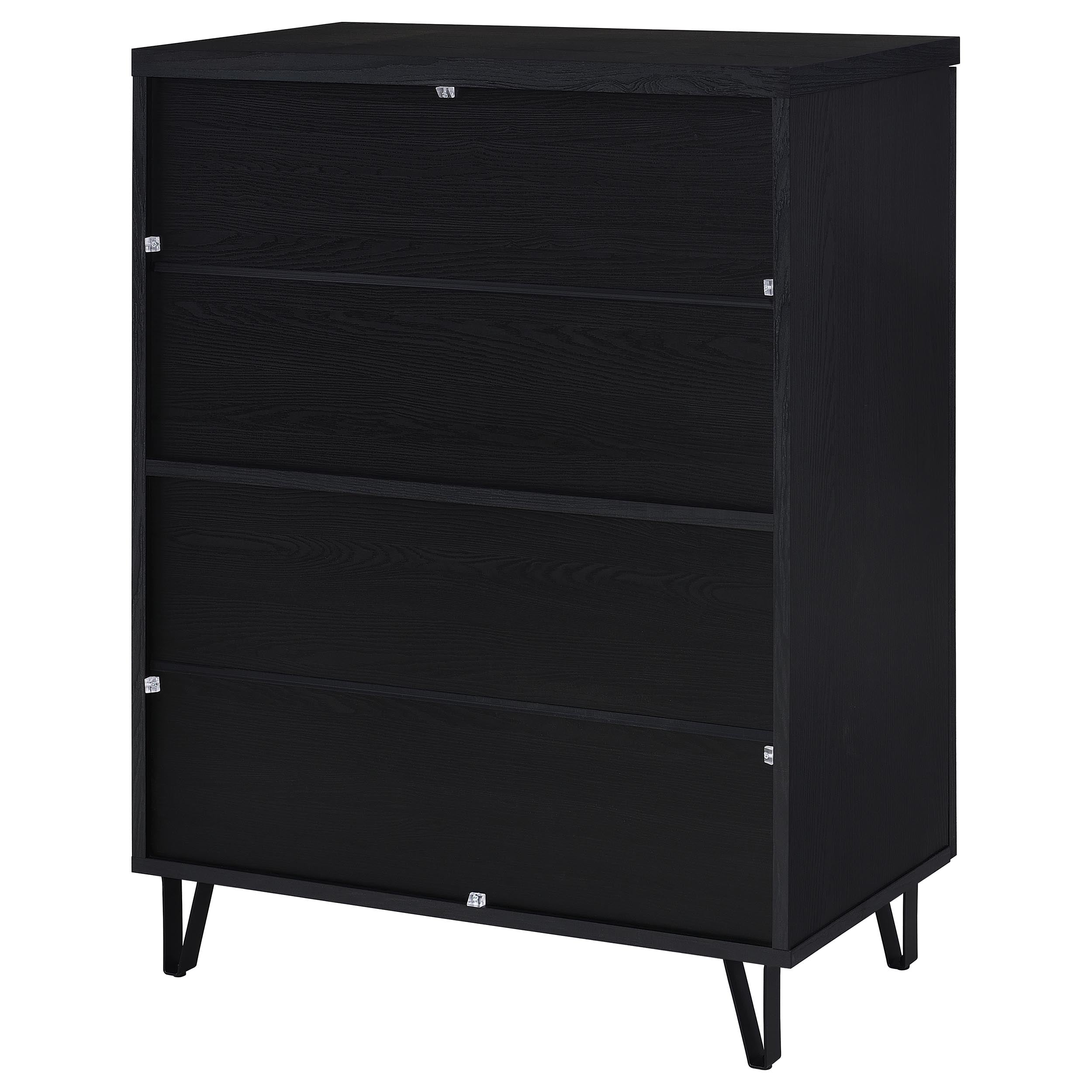 Brixton 2-door Entryway Shoe Storage Cabinets Black — view 8
