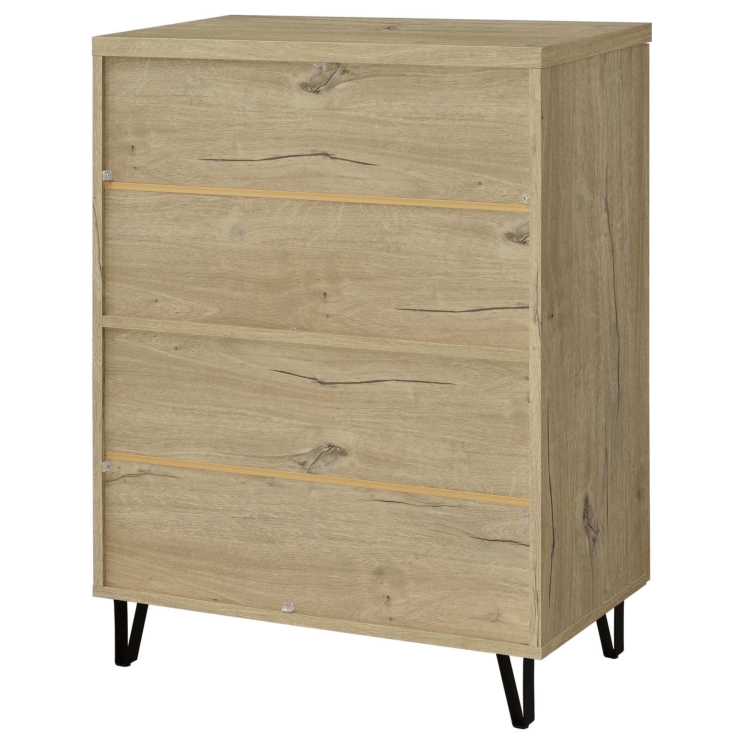 Brixton 2-door Entryway Shoe Storage Cabinets White Oak — view 8
