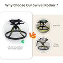 Outdoor Patio Furniture Dining Set With Sunbrella Fabric, Rectangular Table With Umbrella Hole