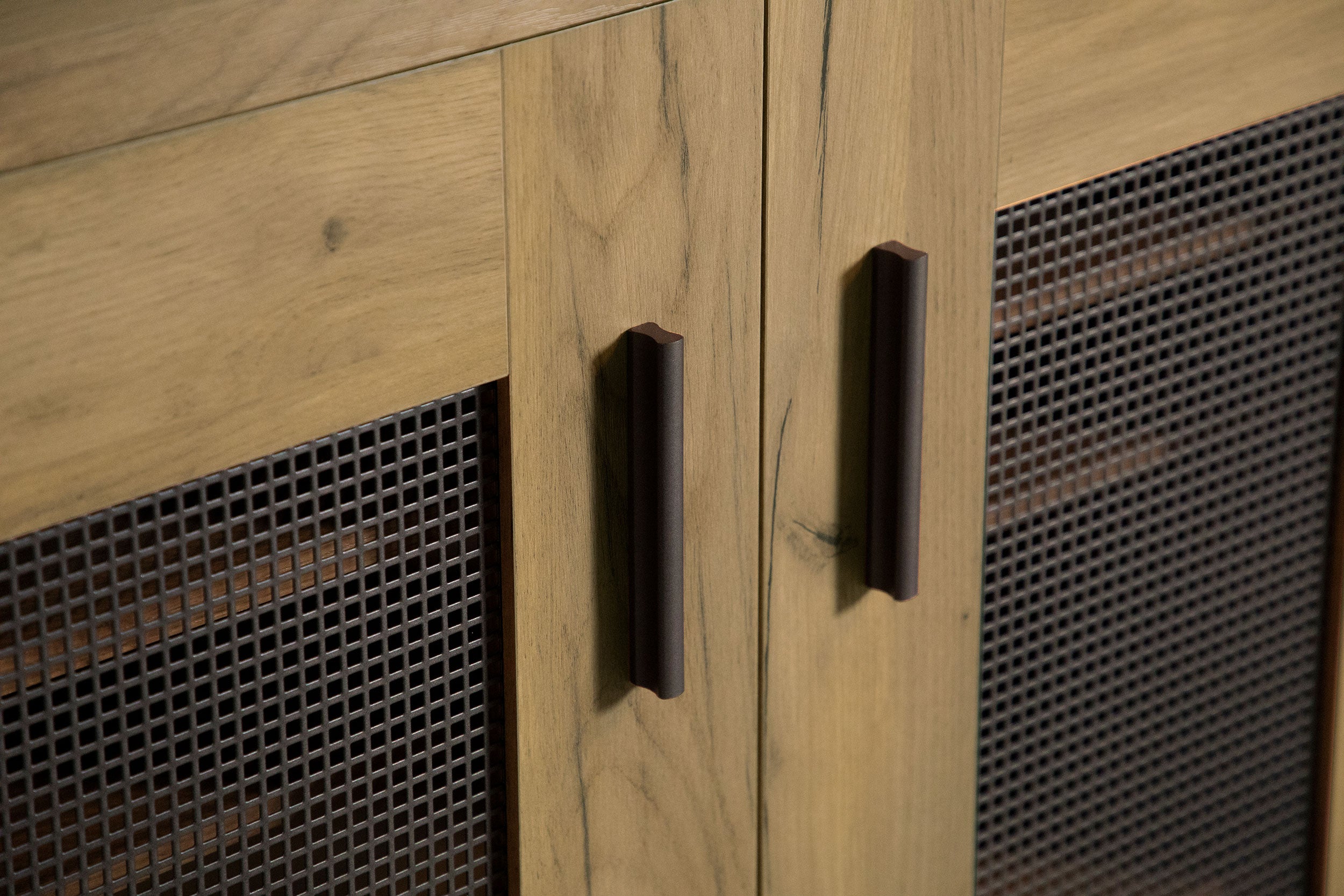 Bristol 6-shelf Engineered Wood Shoe Cabinet Golden Oak — view 14