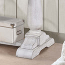 Farmhouse Retro Design Pedestal Sofa Tabe