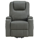 Armstrong - Upholstered Power Lift Massage Recliner