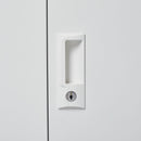 Metal Storage Cabinet With Locking Doors And Adjustable Shelf, Folding Filing Storage Cabinet, Folding Storage Locker Cabinet For Home Office, School, Garage