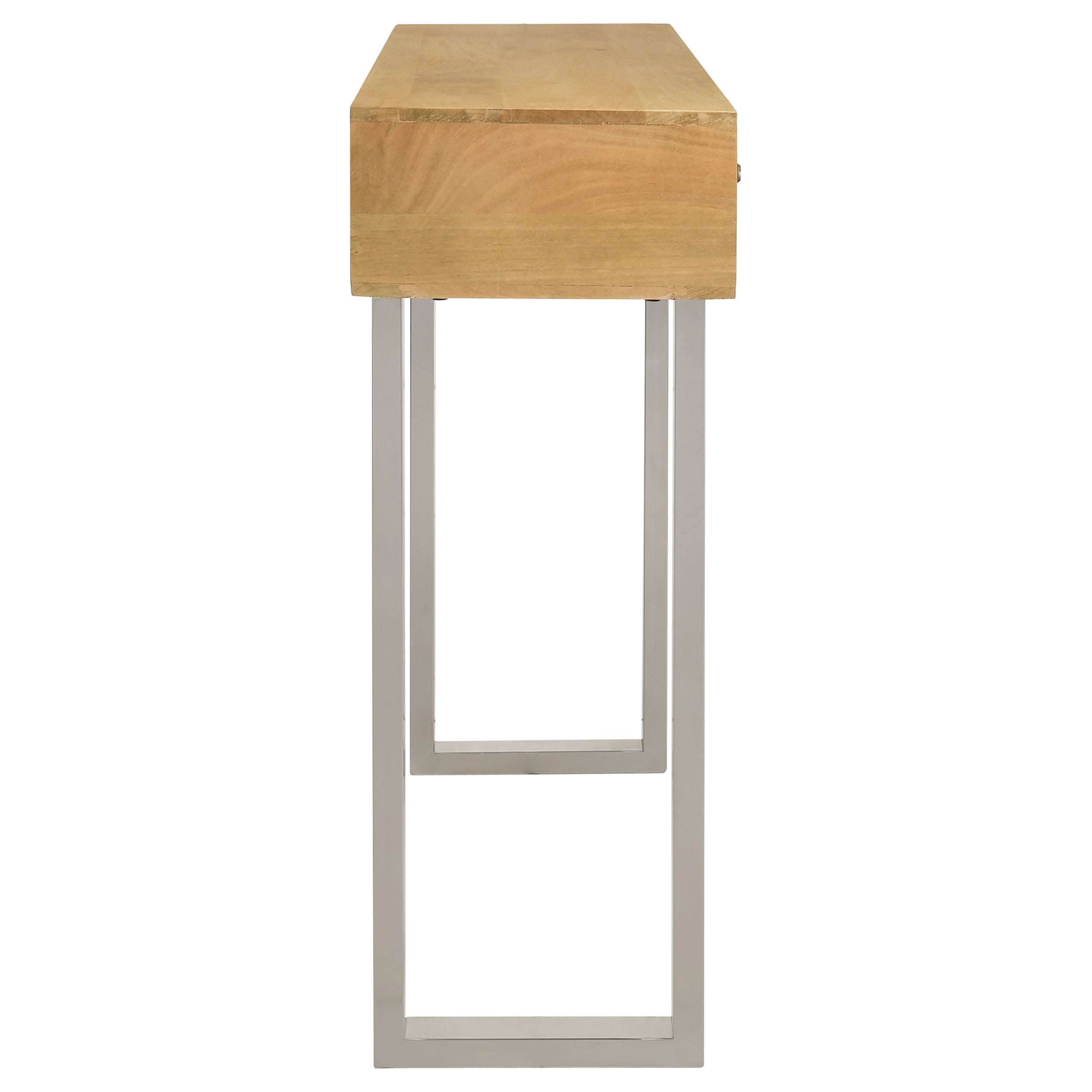 Draco 2-drawer Console Table Hand Carved Details Natural — view 6