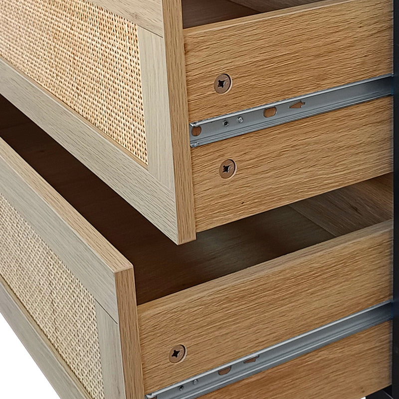 Modern 6 Drawer Storage Cabinet For Bedroom