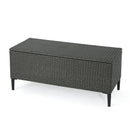 Rupert - Storage Unit Resin Wicker Outdoor