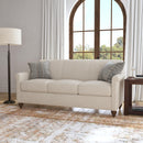 Stella - Sofa - Light Gray - Atlantic Fine Furniture Inc