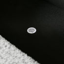 Ottoman Oval Storage Bench With Rubber Wood Legs