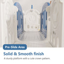 Toddler Slide Kids Playground With Basketball Hoop And Swing