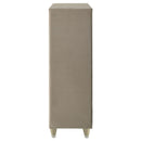 Lorient - 5-Drawer LED Chest Of Drawers - Ivory And Camel