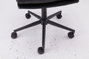 Office Chair Mid Back Desk Chair Modern Excutive Office Chair With Arms And Wheels For Home Office - Black