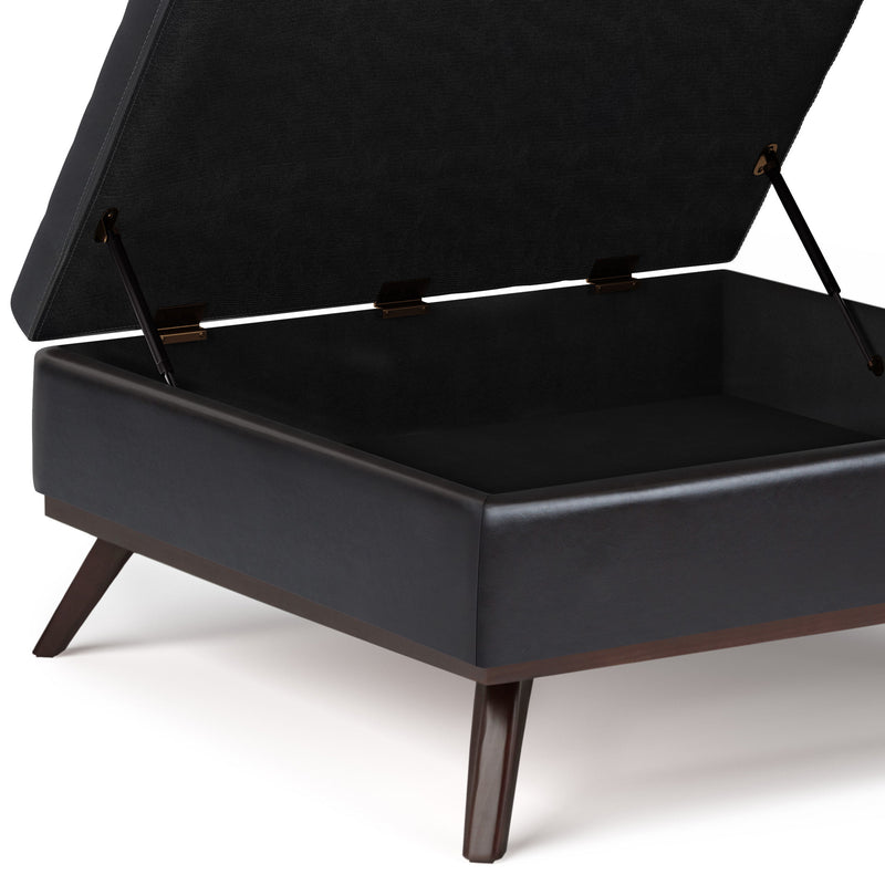 Owen - Multifunctional Square Coffee Table Storage Ottoman