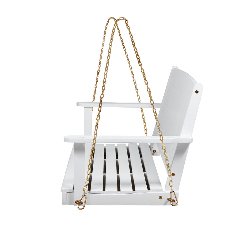 Tambora - Porch Swing Acacia Wood Slat Design