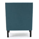 Serenada - Upholstered Fabric Club Chair With Nailhead Trim And Tapered Birch Legs